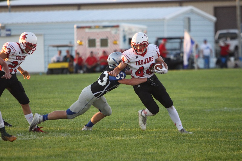 Logan USD 326 Trojans dominate the Longhorns